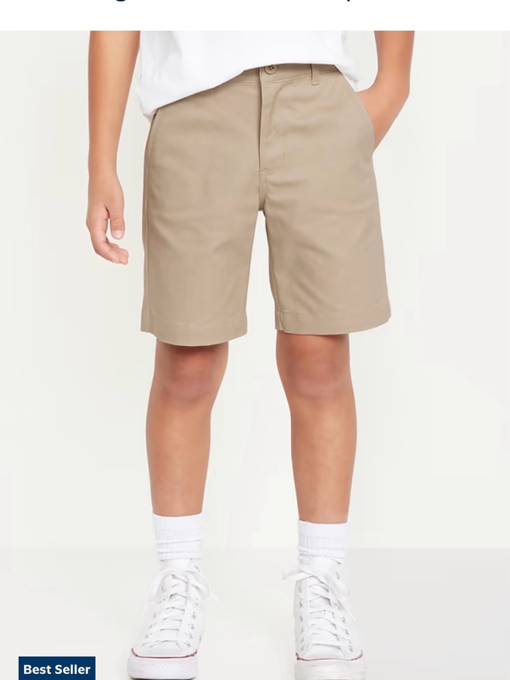 Old Navy Boys' Tan Khaki Shorts